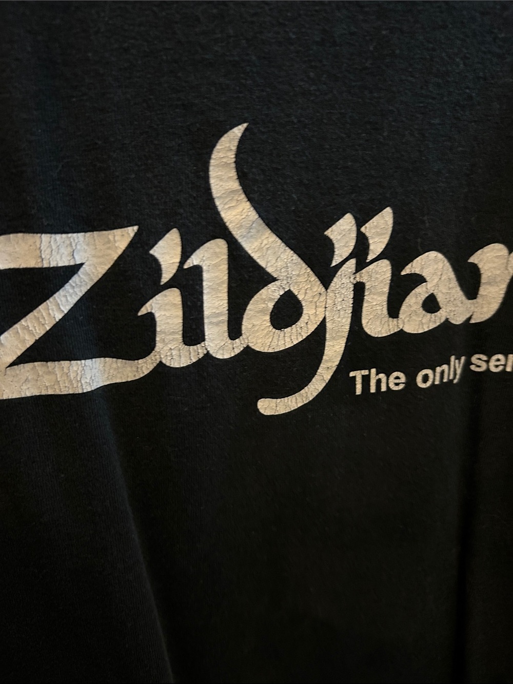 Zildjian Cymbals Men's Black Logo T-Shirt - Picture 3 of 3